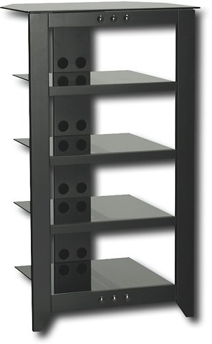  Sanus - Natural Foundations A/V Series 5-Shelf System - Black