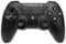 Ghost Gear - GG™ PS4 / PC Pro Controller Gamepad Metallic High-Speed Wired Connectivity, 4 Programmable Rear Triggers - Black-Front_Standard