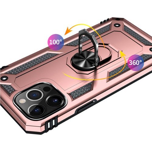 SaharaCase Kickstand with Belt Clip Case for Apple iPhone 13 Pro Max - Rose Gold HOW TO BUY