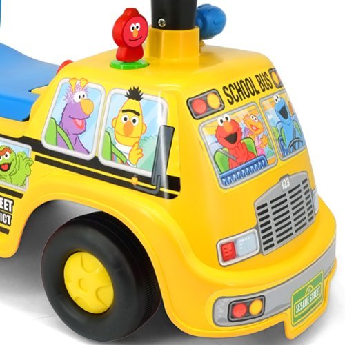 Kiddieland Sesame Street My First Adventure Elmo Lights & Sounds Ride-on WORLDWIDE DELIVERY