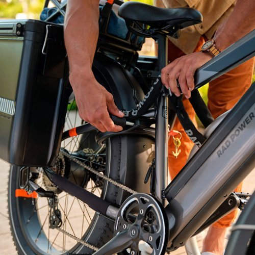 Rad Power Bikes Rad Fat Tire Wheel Lock - Black WORLDWIDE DELIVERY