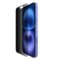 Belkin - ScreenForce Privacy InvisiGlass for iPhone 16, 15, and 14 with EZ Align Tray - Black-Front_Standard