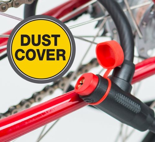 Bell Ballistic 610 Cable Lock with Lighted Key for Bike and Scooter - Black WORLDWIDE DELIVERY