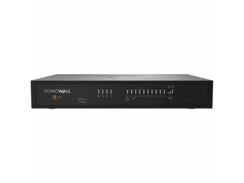 SonicWall - TZ280 Firewall (Gen 8), High Availability Appliance | 03-SSC-6936 - Black-Front_Standard 