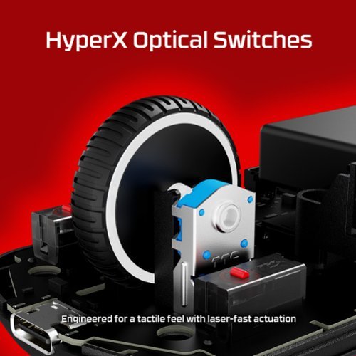 HyperX Pulsefire Saga Pro Lightweight Wireless Optical Gaming Mouse with 4K Polling Rate - Wireless - Black WORLDWIDE DELIVERY