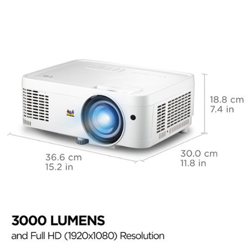 ViewSonic LS560WH 3000 ANSI Lumens WXGA Short Throw LED Business/Education Projector - White HOW TO BUY