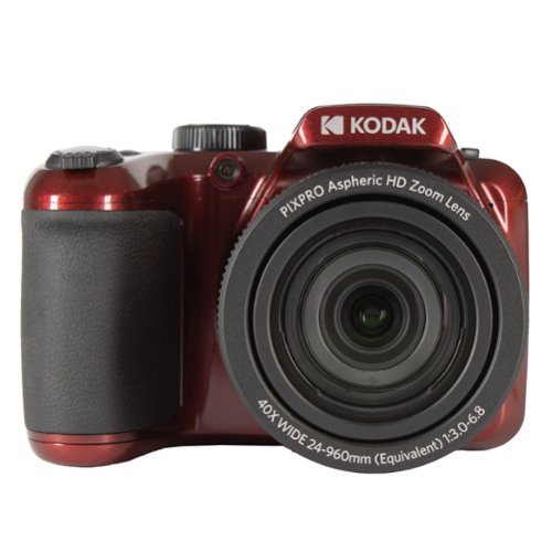 Kodak PIXPRO AZ405 Digital Camera (Red) (AZ405RD) + 32GB Card +