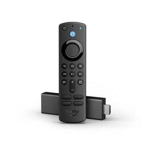  Amazon - Fire TV Stick 4K with Alexa Voice Remote, Dolby Vision, HD Streaming Media Player (includes TV controls) - Black