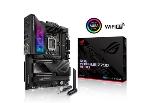 ASUS ROG MAXIMUS Z790 HERO (Socket LGA 1700) Intel Z790 ATX DDR5 Wi-Fi 6E Motherboard - Black BUY IN MIDDLE EAST