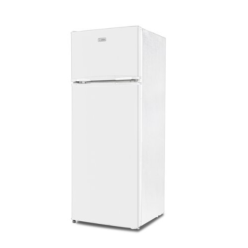 Commercial Cool - 7.7 Cu.Ft. Top Mount Refrigerator - White-Front_Standard 