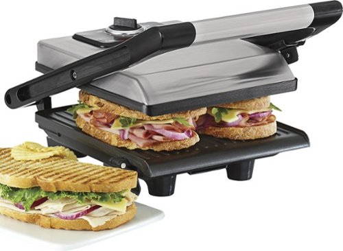  Bella - Panini Grill - Brushed Stainless Steel