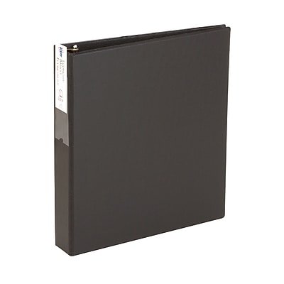 Avery - 1 1/2" 3-Ring Non-View Binders - Black - image 2
