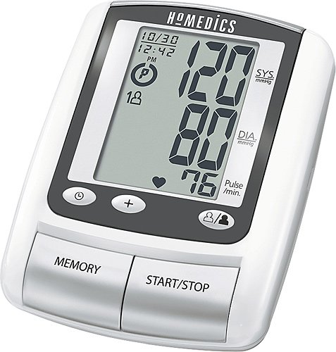 HoMedics - Automatic Blood Pressure Monitor - White-Front_Standard 