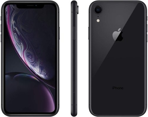Apple - Refurbished Excellent - iPhone XR A1984 (Fully Unlocked) 64GB - Black-Front_Standard 