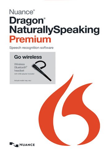  Nuance - Dragon NaturallySpeaking Premium 13 with Bluetooth Headset