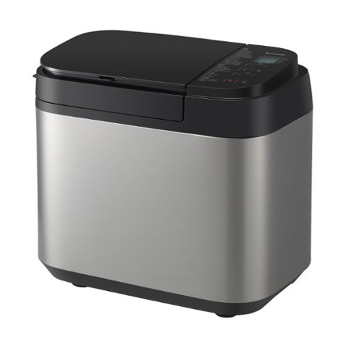 Panasonic - Automatic Bread Maker with 20 Presets - Silver-Front_Standard 