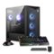 MSI - Aegis R2 Gaming Desktop,64GB DDR5,2TB SSD,Intel i7-14700F,NVIDIA RTX 5060Ti,Win 11 Pro,1TB Docking Station - Black-Front_Standard