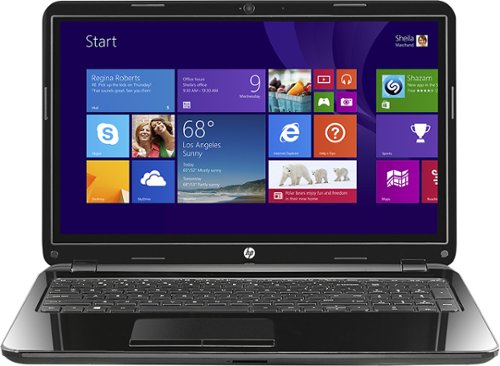  HP - Geek Squad Certified Refurbished 15.6&quot; Touch-Screen Laptop - Intel Core i3 - 4GB Memory - 500GB HDD - Black