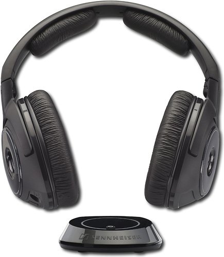  Sennheiser - Binaural Over-the-Ear Headphone - Black
