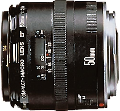  Canon - EF 50mm f/2.5 Compact Macro Lens - Black