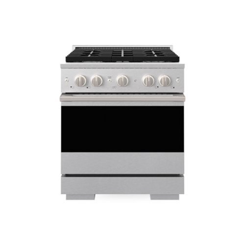 ZLINE - 30 in. 4.2 cu. ft. Marino Freestanding Gas Range with 4 Burner Cooktop and Convection Gas Oven in Satin Stainless Steel - Satin Stainless Steel