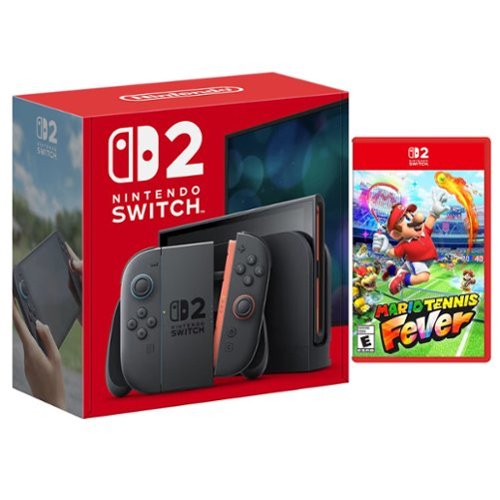 任天堂　Nintendo switch Switch 2 Video Game Console with Mario Tennis Fever Bundle - Best Buy