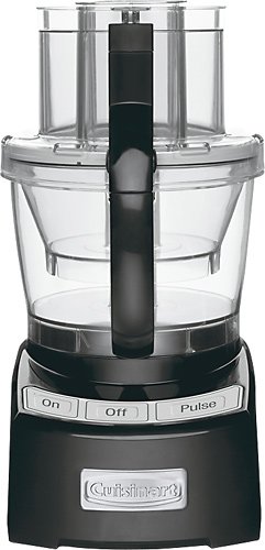 Cuisinart - Elite Collection 12-Cup Food Processor - Black-Front_Standard 