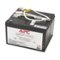 APC - 9VAh UPS Replacement Battery Cartridge #109 - White-Front_Standard