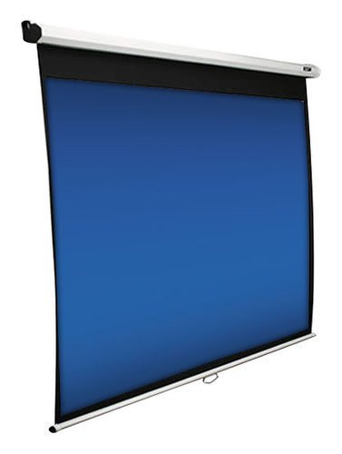  Elite Screens - Manual Series 84&quot; Pull-Down Projector Screen - White