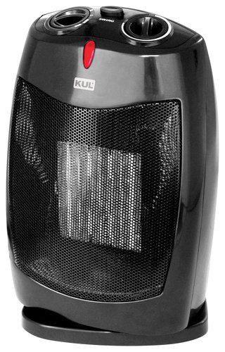  Kul - Compact Ceramic Heater - Black