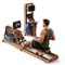 MERACH - Foldable Water Rowing Machine with Dual Water & Magnetic Resistance, Dedicated Monitor & Comfortable Seat - Oak-Front_Standard