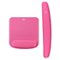 Oumilen - Ergonomic Wrist Rest Set - Mouse Pad with Memory Foam Support and Keyboard Wrist Rest for Pain Relief - Pink-Front_Standard