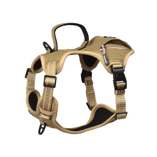 PET MARVEL High Perfomance Tactical Dog Harness with Poop Bag