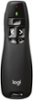 Logitech - R400 Presenter Remote Control - Black-Front_Standard