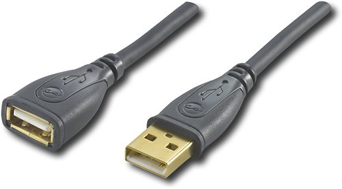  Rocketfish™ - 12' USB A/A Extension Cable - Multi