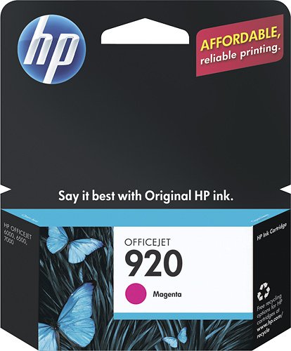  HP - 920 Ink Cartridge - Magenta
