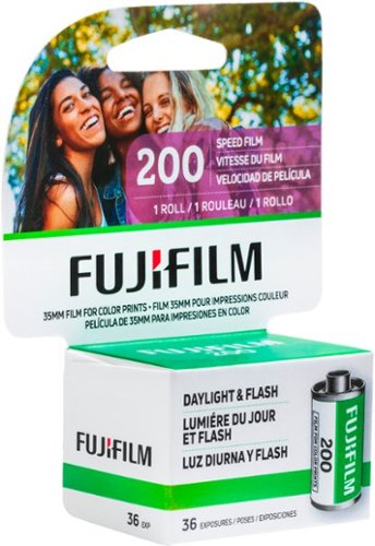 Fujifilm 135 Fujicolor 200 Color Negative Consumer Film 35mm Roll