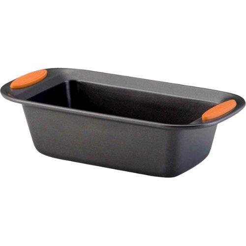  Rachael Ray - Yum-O! Oven Lovin' Nonstick 9" x 5" Loaf Pan - Gray/Orange