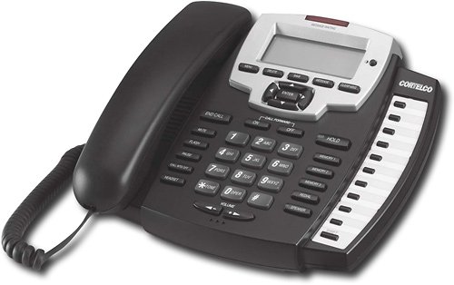  Cortelco - Itt-9125 Corded Speakerphone with Call-Waiting/Caller ID - Black