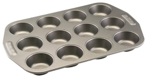  Circulon - Bakeware 12-Cup Muffin Pan - Silver