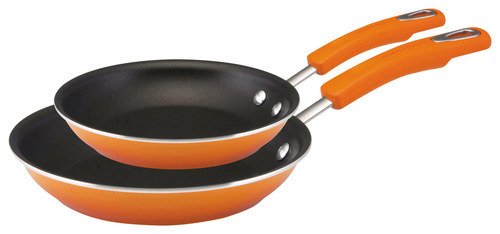  Rachael Ray - 2-Piece Cookware Set - Orange