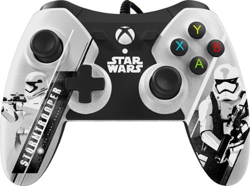  Power A - Star Wars: The Force Awakens Stormtrooper Wired Controller for Xbox One - White/Black