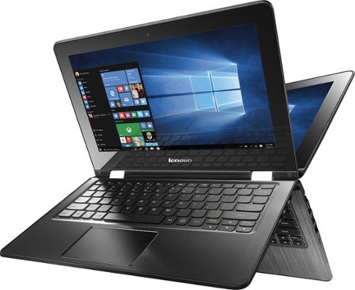  Lenovo - Flex 3 2-in-1 11.6&quot; Touch-Screen Laptop - Intel Celeron - 4GB Memory - 500GB Hard Drive - Black