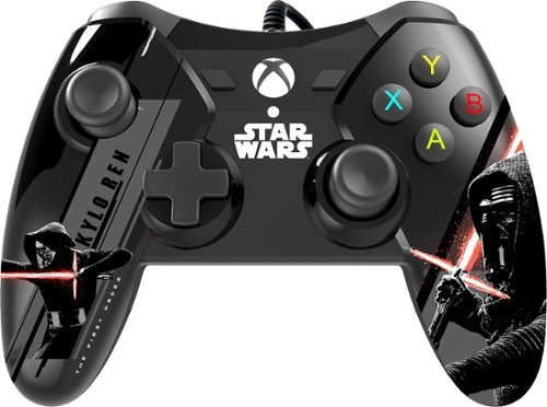  Power A - Star Wars: The Force Awakens Kylo Ren Wired Controller for Xbox One - Black/White/Red
