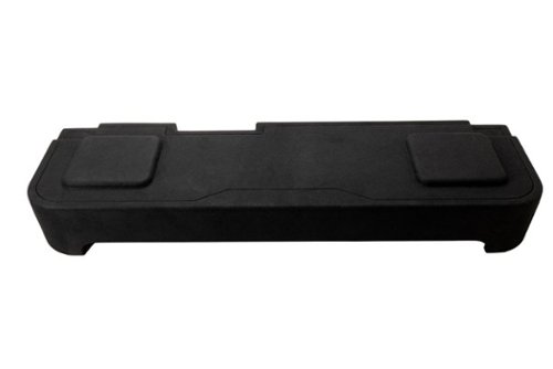 KICKER - L7T Custom Fit Dual 10" 2-Ohm Down Firing Enclosure Subwoofer for Select Chevy Silverados/GMC Sierra Crew Cabs - Black