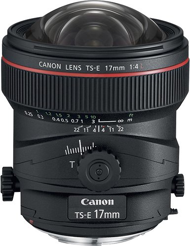 Image of Canon - TS-E 17mm f/4L Tilt-Shift Lens - Black