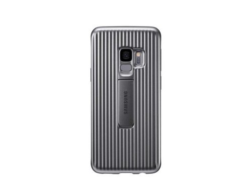  Samsung - Galaxy S9 Protective Standing Cover I Color: - Silver