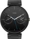 Motorola - Moto 360 23mm Smartwatch for Select Android Devices - Dark Metal-Front_Standard