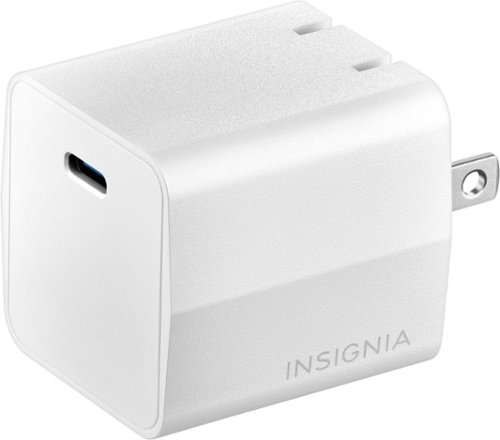 Insignia™ 70W USB-C Port Wall Charger for Smartphones, Tablets, Laptops and More - White WHERE TO BUY