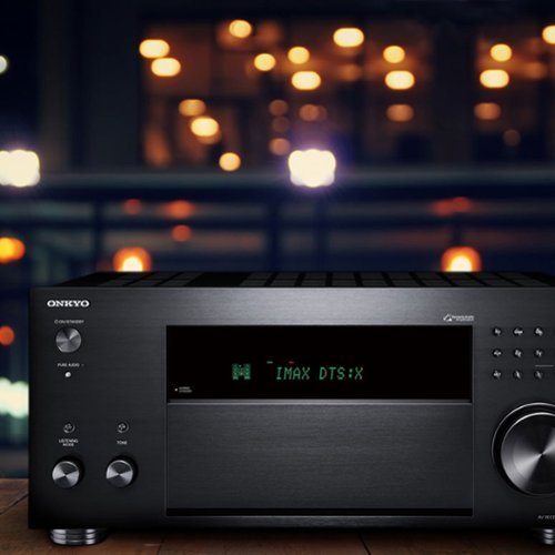 Onkyo TX RZ50 9.2 Channel Network A/V Receiver Black TXRZ50 - Open
